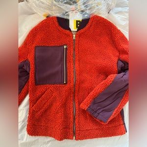 Free People Sherpa Bomber, size M